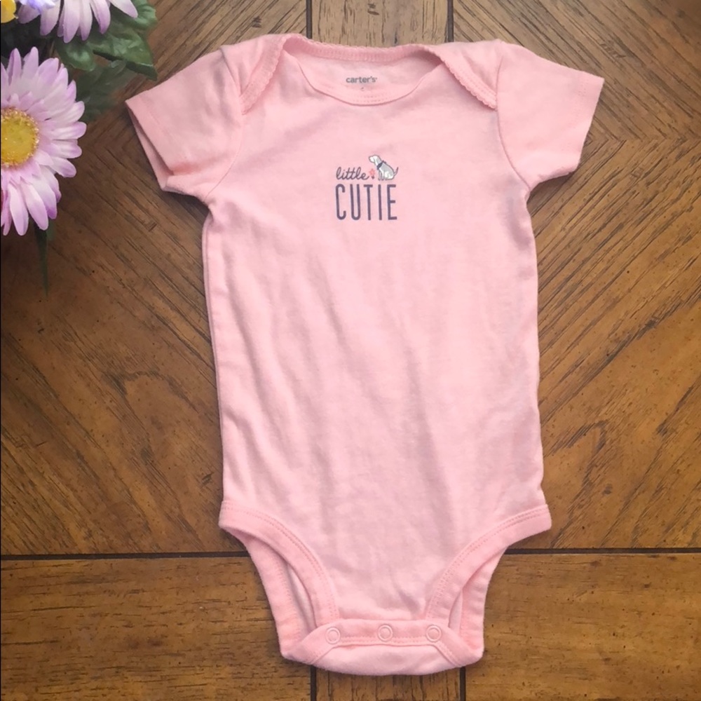 Carters 6mo onesie